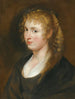 Portrait einer jungen Frau mit geflochtenen Haaren, genannt Hélène Fourment - Schule von Peter Paul Rubens — Ansicht des Kunstwerks