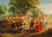 Die tanzenden Bauern - Schule von Peter Paul Rubens — Ansicht des Kunstwerks