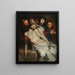 Die Klage Christi - Schule von Peter Paul Rubens — gerahmtes Bild an der Wand