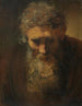 Studie eines alten Mannes - Schule von Rembrandt van Rijn — Ansicht des Kunstwerks