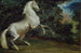 Hengst im Galopp - Schule von Théodore Géricault — Ansicht des Kunstwerks