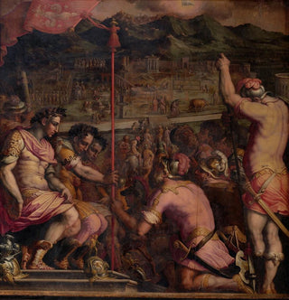 Giorgio Vasari - Foundation of Florentia a Roman settlement.webp