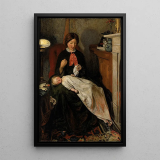 Ford Madox Brown - Waiting An English Fireside Of 185455.webp