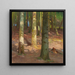 Wald - Adolf Kaufmann — gerahmtes Bild an der Wand