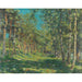 Reproduktion des Gemäldes Wald - Christian Rohlfs