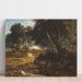Reproduktion des Gemäldes Jean-Baptiste-Camille Corot - Forêt de Fontainebleau