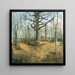 Wald von Wermsdorf - Ferdinand von Rayski — gerahmtes Bild an der Wand