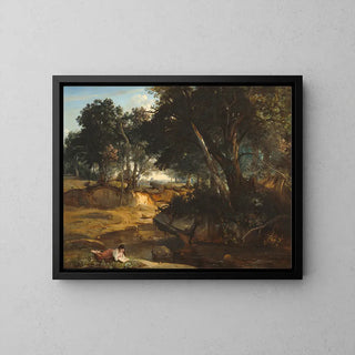 Forêt de Fontainebleau von Jean-Baptiste-Camille Corot