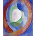 Reproduktion des Gemäldes Formen circulaires, Lune n° 1 - Robert Delaunay