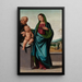 Sainte Famille - Fra Bartolomeo — gerahmtes Bild an der Wand