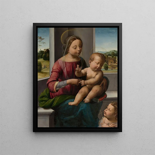 Fra Bartolomeo - Madonna and Child with the Young Saint John the Baptist.webp