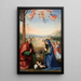 Die Geburt - Fra Bartolomeo — gerahmtes Bild an der Wand