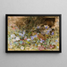 Marguerites und Veilchen - Frances Fanny Wilmot Currey — gerahmtes Bild an der Wand