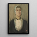 Ein holländisches Mädchen - Frances Hodgkins — gerahmtes Bild an der Wand