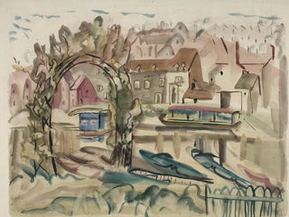 Sur la rivière Severn - Frances Hodgkins — Ansicht des Kunstwerks