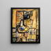 Reflexionen des Hauses - Frances Hodgkins — gerahmtes Bild an der Wand