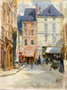 Straßenszene in den Niederlanden - Frances Hodgkins — Ansicht des Kunstwerks