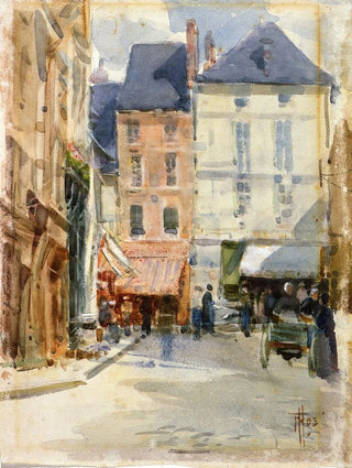 Frances Hodgkins - Street scene in Holland.webp