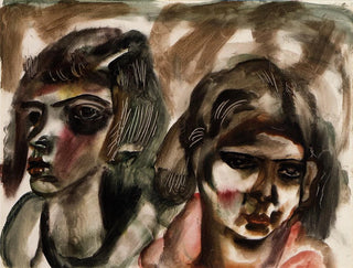 Zwei Köpfe - Frances Hodgkins — Ansicht des Kunstwerks