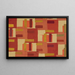 Konzeption Textil ohne Titel Nr. IV - Frances Hodgkins — gerahmtes Bild an der Wand
