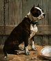 Terrier sitzend - Frances Townsend — Ansicht des Kunstwerks