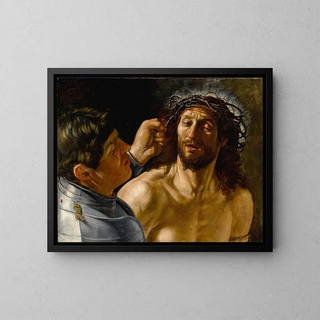 La Moquerie du Christ - Francesco Boneri — gerahmtes Bild an der Wand