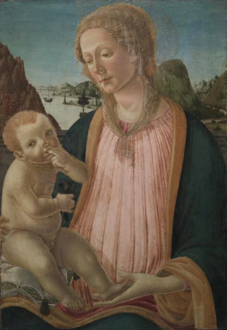 Francesco Botticini - Madonna and Child.webp