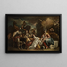 Anbetung der Könige - Francesco Fontebasso — gerahmtes Bild an der Wand