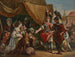 Familie Darius vor Alexander - Francesco Fontebasso — Ansicht des Kunstwerks