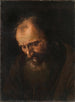 Kopf eines bärtigen Mannes - Francesco Fracanzano — Ansicht des Kunstwerks