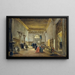 L'antichambre de la Sala del Maggior Consiglio - Francesco Guardi — gerahmtes Bild an der Wand