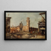 L'Entrée de l'Arsenal à Venise - Francesco Guardi — gerahmtes Bild an der Wand