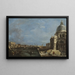 Le Grand Canal Venise - Francesco Guardi — gerahmtes Bild an der Wand