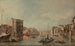 Le Grand Canal à Venise avec le Palazzo Bembo - Francesco Guardi — Ansicht des Kunstwerks