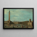 La Piazza San Marco à Venise, vue vers l'ouest - Francesco Guardi — gerahmtes Bild an der Wand