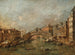 Der Rialto-Brücke und die Riva del Vin in Venedig - Francesco Guardi — Ansicht des Kunstwerks