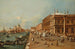 Venedig, der Molo mit der Libreria, Punta della Dogana und Santa Maria della Salute - Francesco Guardi — Ansicht des Kunstwerks