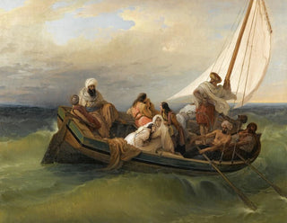 Flucht von Chios - Francesco Hayez — Ansicht des Kunstwerks