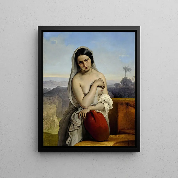 Francesco Hayez - Rebecca At The Well.webp