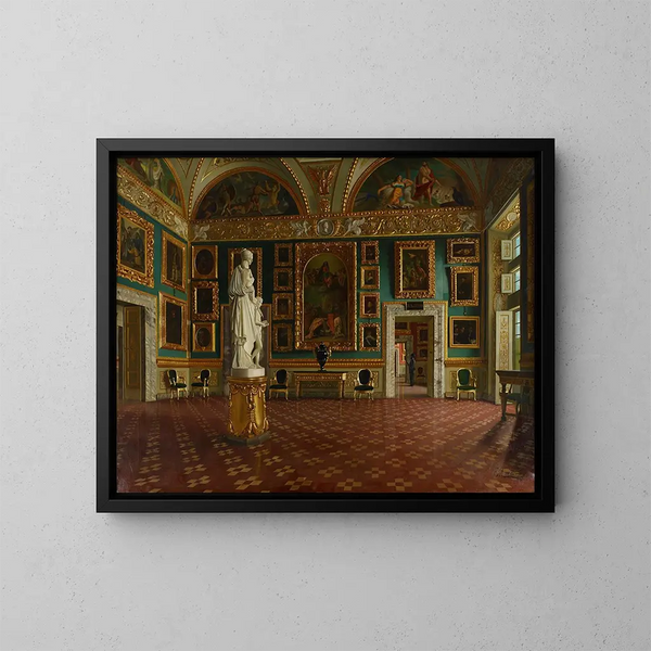 Salle de l'Iliade au palais Pitti de Florence - Francesco Maestosi — gerahmtes Bild an der Wand