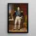 Portrait de Carlo Felice - Francesco Marabotti — gerahmtes Bild an der Wand