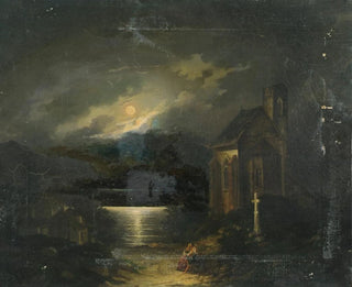 Landschaft mit Mondsee - Francesco Milani — Ansicht des Kunstwerks