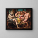 Der Midas-Urteil - Francesco Primatice — gerahmtes Bild an der Wand
