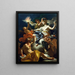 Aurora taking leave of Tithonus - Francesco Solimena — gerahmtes Bild an der Wand