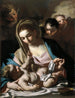 Jungfrau mit Kind - Francesco Solimena — Ansicht des Kunstwerks