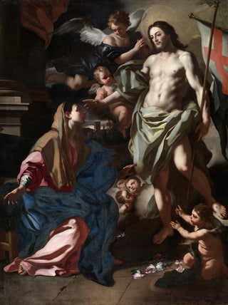 Francesco Solimena - The Risen Christ Appearing to the Virgin.webp