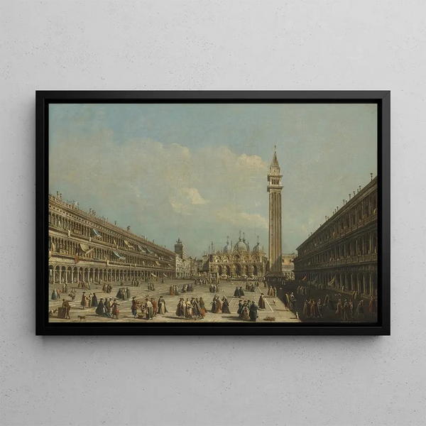Francesco Tironi - Saint Marks Square with the Basilica and the Campanile.webp
