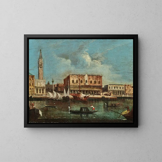 Bassin de San Marco à Venise - Francesco Tironi — gerahmtes Bild an der Wand