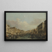 Le Grand Canal avec le pont du Rialto depuis le sud - Francesco Tironi — gerahmtes Bild an der Wand