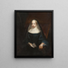 Eine Nonne - Francesco Trevisani — gerahmtes Bild an der Wand